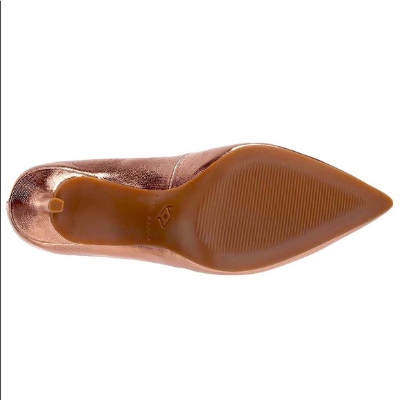 KATY PERRY “The Sissy” Rose Gold Metallic Heels - Picture 11 of 13